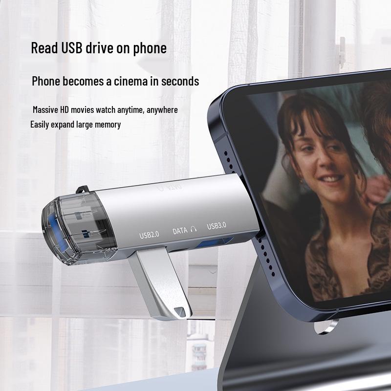 All-in-One High-Speed USB Kartenleser und Hub für Mobilgeräte und Computer