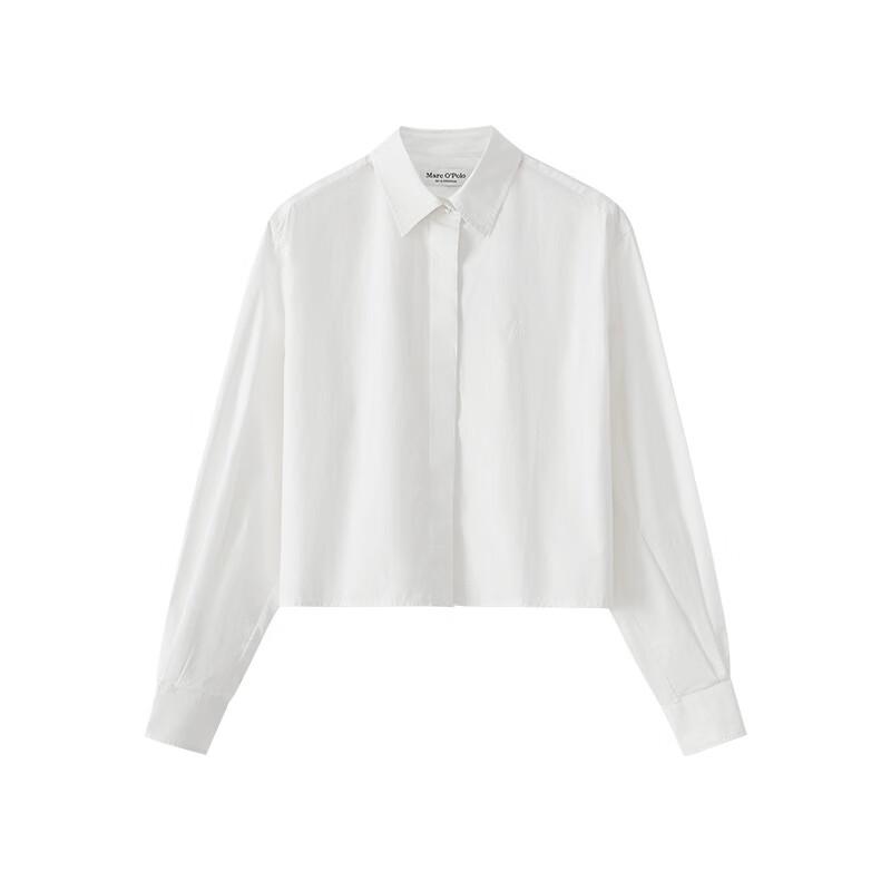 Marc O'Polo Women's Pure Cotton Lapel Long Sleeve Shirt