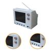 Mini Working TV for Dollhouse, 12TH Scale Miniature Doll Furniture Decor, Miniature TV, Tiny Television Toy Mini TV Furniture