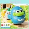 Baby Toy Mechanical Wind Up Duck With Magnet Sway For Toddler Gift And Educational Play