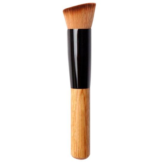 

Wooden Blush Eyeshadow Foundation Powder Makeup Brush Facial Beauty Applicator