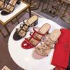 Sandálias Femininas Soleist Gladiador verão 2025 marca de luxo Designer Chinelo de salto Couro Rebites Prateados Salto Alto Sapatos Femininos Mulheres