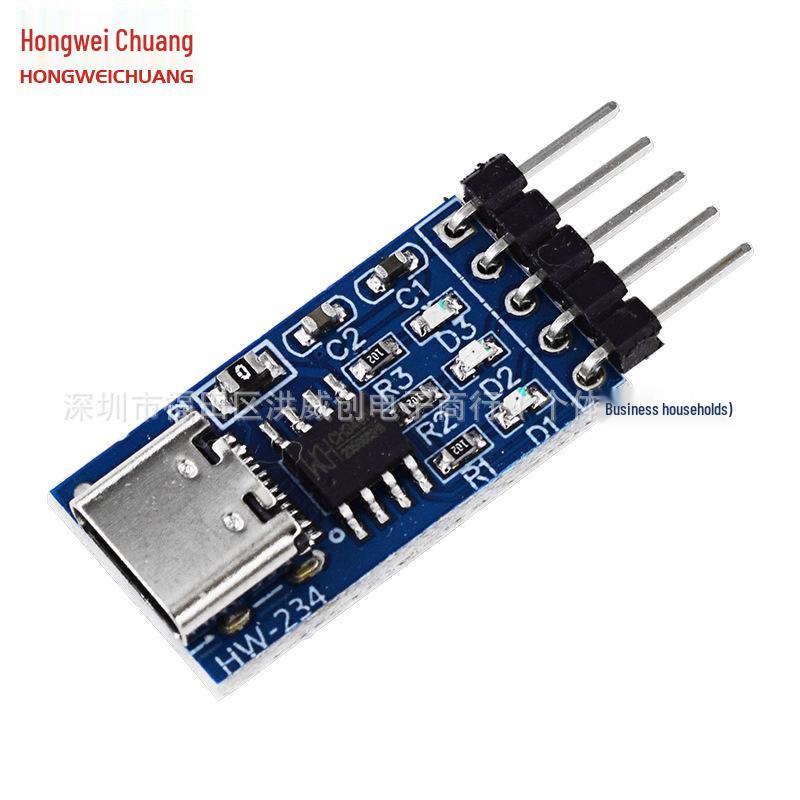 USB-C to TTL Serial Port CH340N Module for Microcontroller Flashing
