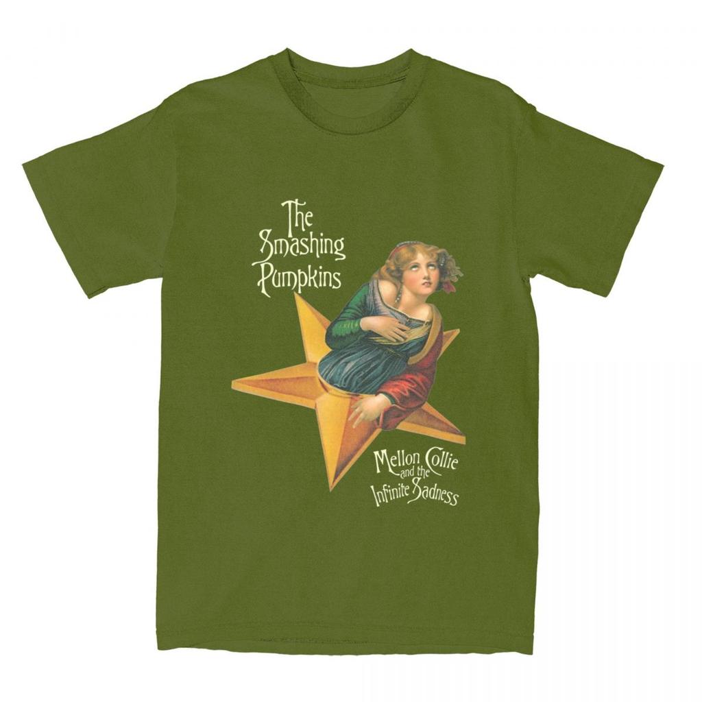 The Smashing Pumpkins TShirt Beach Mellon Collie and the Infinite Sadness YK T Shirts Cotton Tee Shirt For Unisex Top Tees