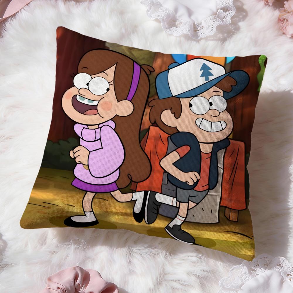 g-gravity falls Cushion Cover Premium Comfort Reversible Pillow Cove -Two in One Design for Any Room & Car Interior