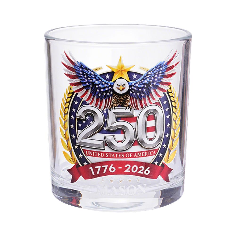U.S. 250th Anniversary Commemorative Whiskey Bottle Collectible Whiskey Bottle 1776-2026  We The People  Heritage Glass Decanter 201-300ml