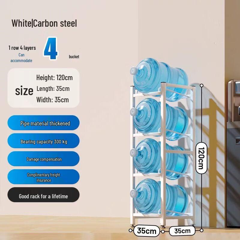 Bottled Water Dispenser Storage Rack