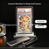 Aluminum Alloy Base for PSA/BGS Graded Card Sleeves - Compatible with CCIC, Game, Star, and Pokémon Cards