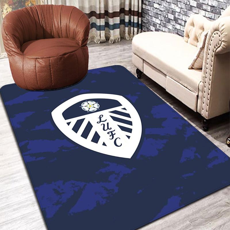 Leeds United F.C Rug Floor Mat for Living Room or Bedroom Soft and Comfortable Carpet a Gift for Birthday and Holiday.DFF0925379