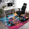 1PC Custom Name "Pop Art Fitness Motivation" Theme Floor Mat Ideal for Living Room, Game Rooms, Office, Bedroom,Floor Mat Playful Design