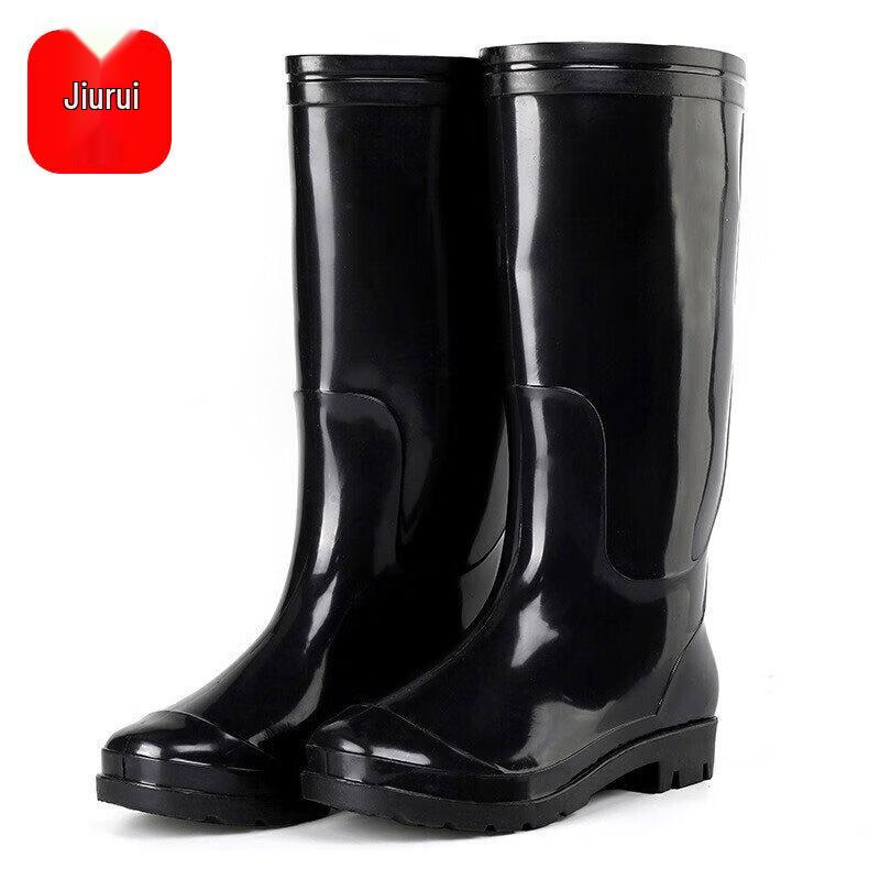 Jiurui JZH013 High-Top Waterproof Work Rain Boots 42 чёрный