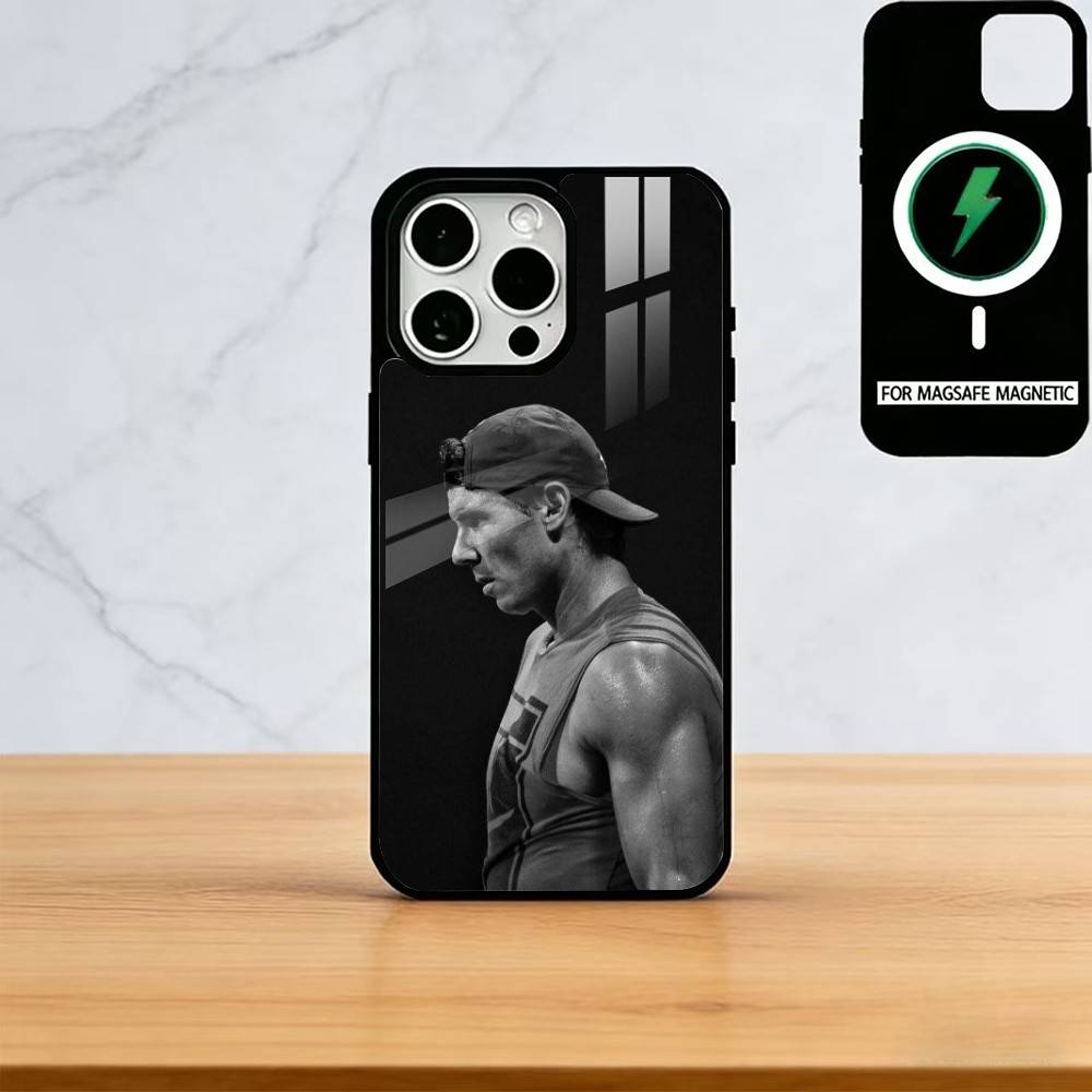 Rafael Nadal Phone Case For iPhone17,16,15,14,13,12,11 Plus,Pro Magnetic with Magsafe Wireless Charging