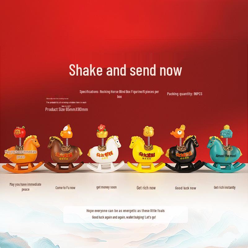 Creative Cute Cartoon Cat Emotion Blind Box Resin Desk Figurine Gift