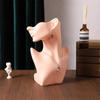 Versatile Mannequin Necklace Earring Ring Holder for Home and Shop Jewelry Presentation Featuring PVC Build