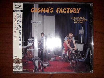 CD CREEDENCE CLEARWATER REVIVAL BOOKE Cosmos Factory 3 UCCO4060 Fantasy 2010 Japan Obi SoulFunk
