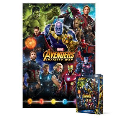 Quebra-cabeça de 1000 peças - Marvel Infinity War Collection 2, quebra-cabeça coreano popular