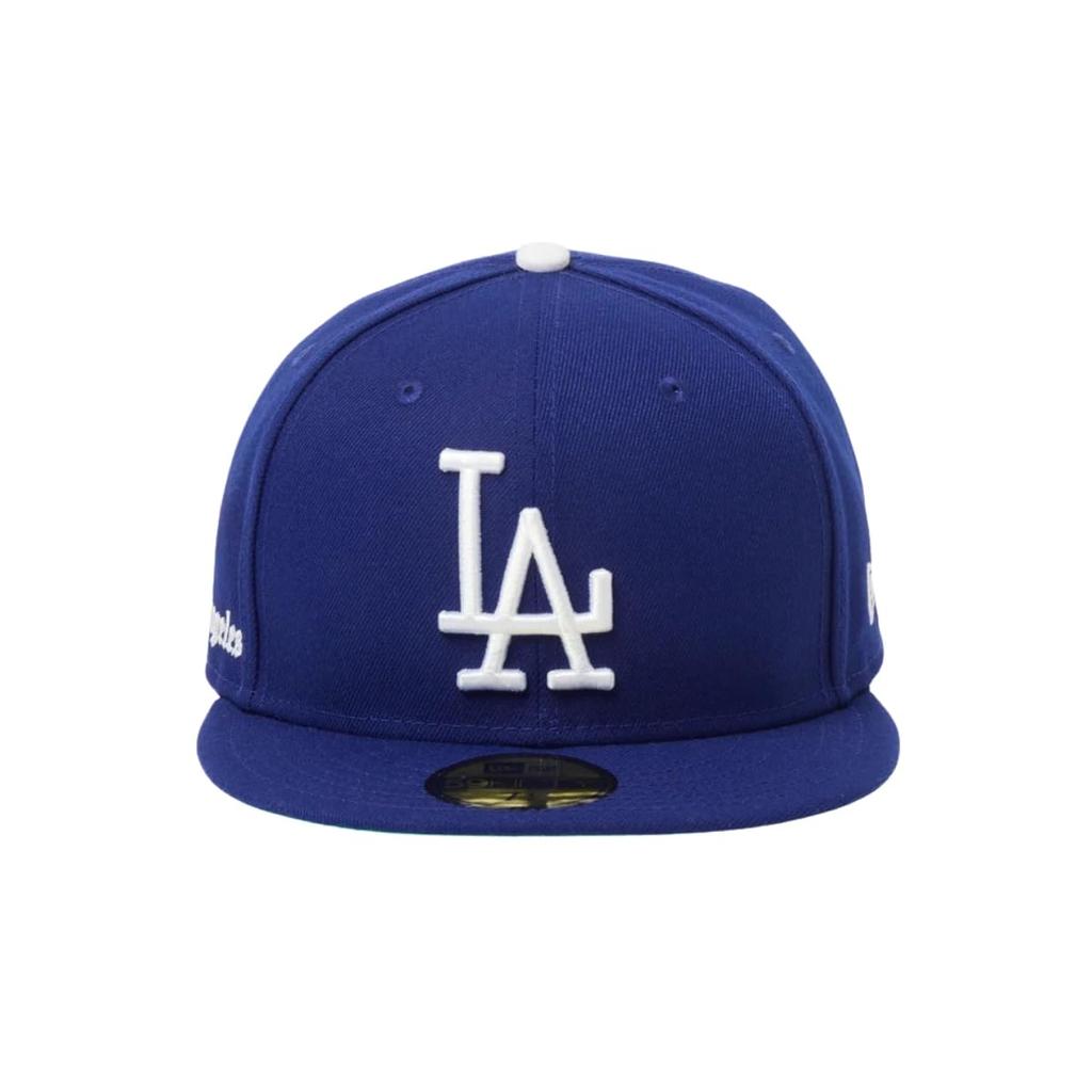New Era 59FIFTY MLB Old English Cooperstown Los Angeles Dodgers Cap 14668152 (Royal Blue/M/Men's)