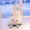 Jelly Wedding Series: Cute Plush Doll with Wedding Cake Bouquet & Diamond Ring Art
