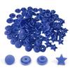 25-100 Sets Sternform T5 Kunststoff Druckknöpfe Für Kleidung DIY Bekleidung Druckknöpfe Verwendet für Windeln/Lätzchen/Taschen/Ordner/