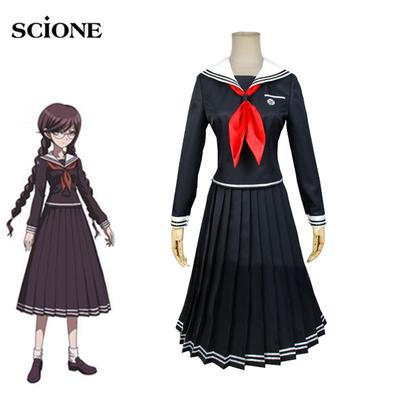 Anime Cosplay Kostüm Danganronpa Dangan-Ronpa 2 Toko Fukawa Cosplay Kostüm Schuluniform Kostüm