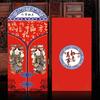12pcs Paper New Year Red Envelope Cartoon Red Pocket Hot Stamping Lucky Money Bless Pocket  Gift