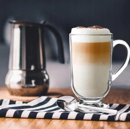 Verona glass mug with foot 310 ml