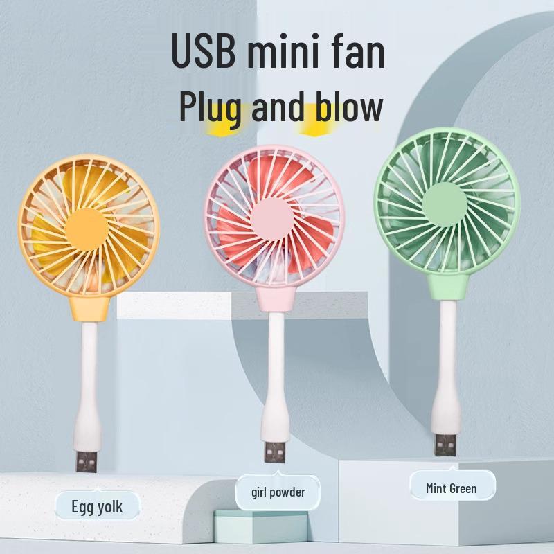 Newcomer Discount: Portable USB Handheld Mini Fan with Power Bank for Outdoor Use