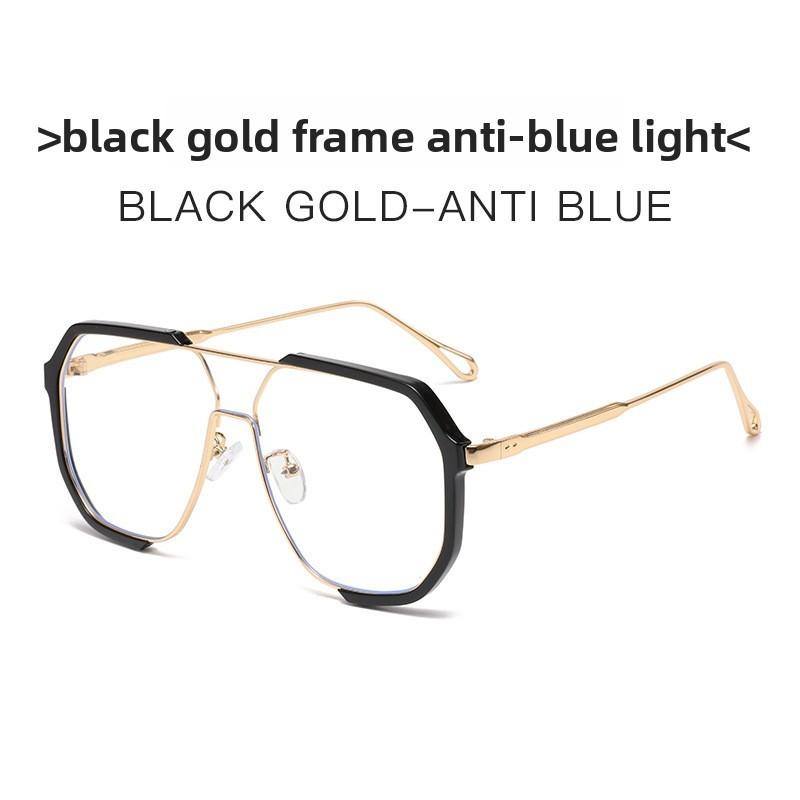 Geometric Oversized Square Sunglasses With Uv400 Protection For Outdoor Activities And Fashion Style