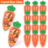 Creative Carrot Candy Boxes Easter Party Openable Carrot Gift Packaging Box Bag Kids Birthday Favors Home Decoration Supplies