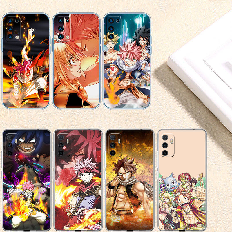 JO22 Fairy Tail Phone Case for Motorola E22S E7 G6 G7 G8 G9 Plus Power Play G10 G20 G04 E30 E40 E22 E20 E13 G22 G23 G Stylus Play