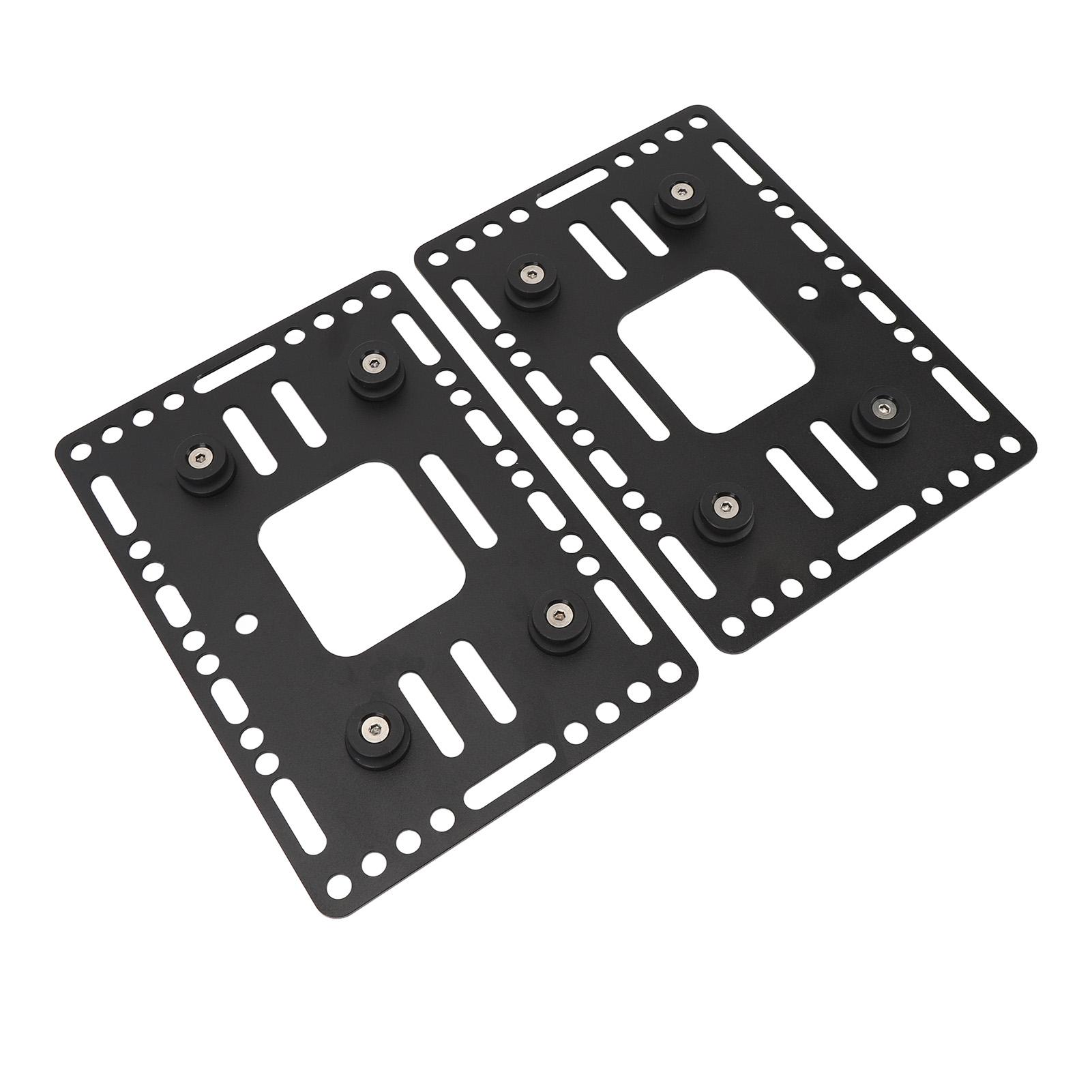 

Motorcycle Side Case Support Rack Quick Release Aluminium Alloy Saddlebag Box Mounting Bracket Kit Universal Fit for