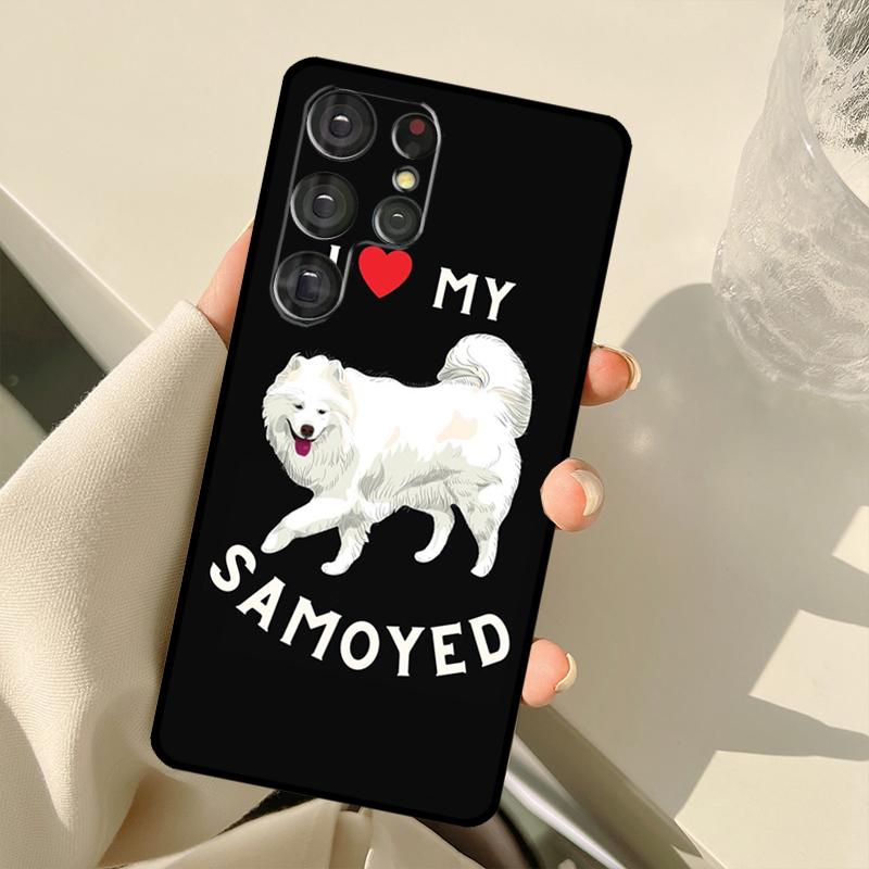 

Samoyed Puppy Case For Samsung Galaxy S24 Ultra S21 S22 S23 S25 Ultra S9 S10 Plus S20 FE S25 FE Back Cover Galaxy S9