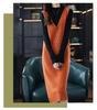 European Size Spring/Autumn Cross-Stitched Knitted Wool Vest Dress for Women