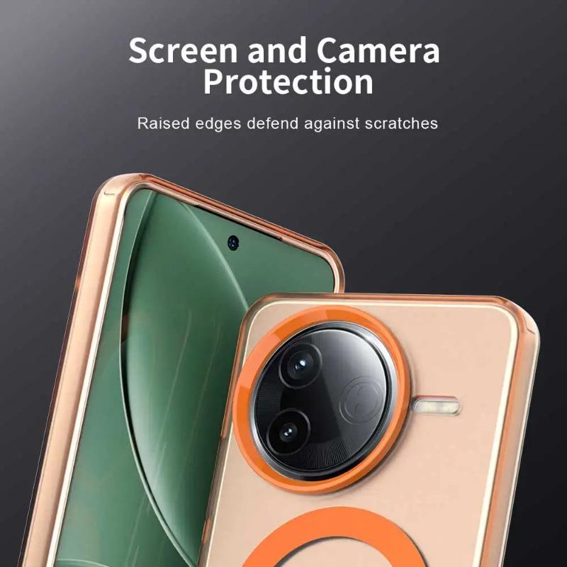 Case For POCO F7 Ultra for Magsafe Magnetic Wireless Charging Translucent Cover for POCO F7 Pro F7ultra Candy Bumper Matte Shockproof Magsafing Case