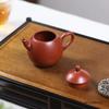 Chinese Tradition Yixing Purple Clay Teapot Handmade Dragon Egg Tea Pot Raw Ore Zhu Mud Kettle Household Zisha Tea Set 90ml
