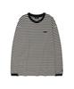 COVERNAT Basic Striped Long Sleeve Black