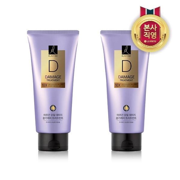 ELASTINE Damage Shine Care 10X Treatment 300ml x 2_11074804_588346