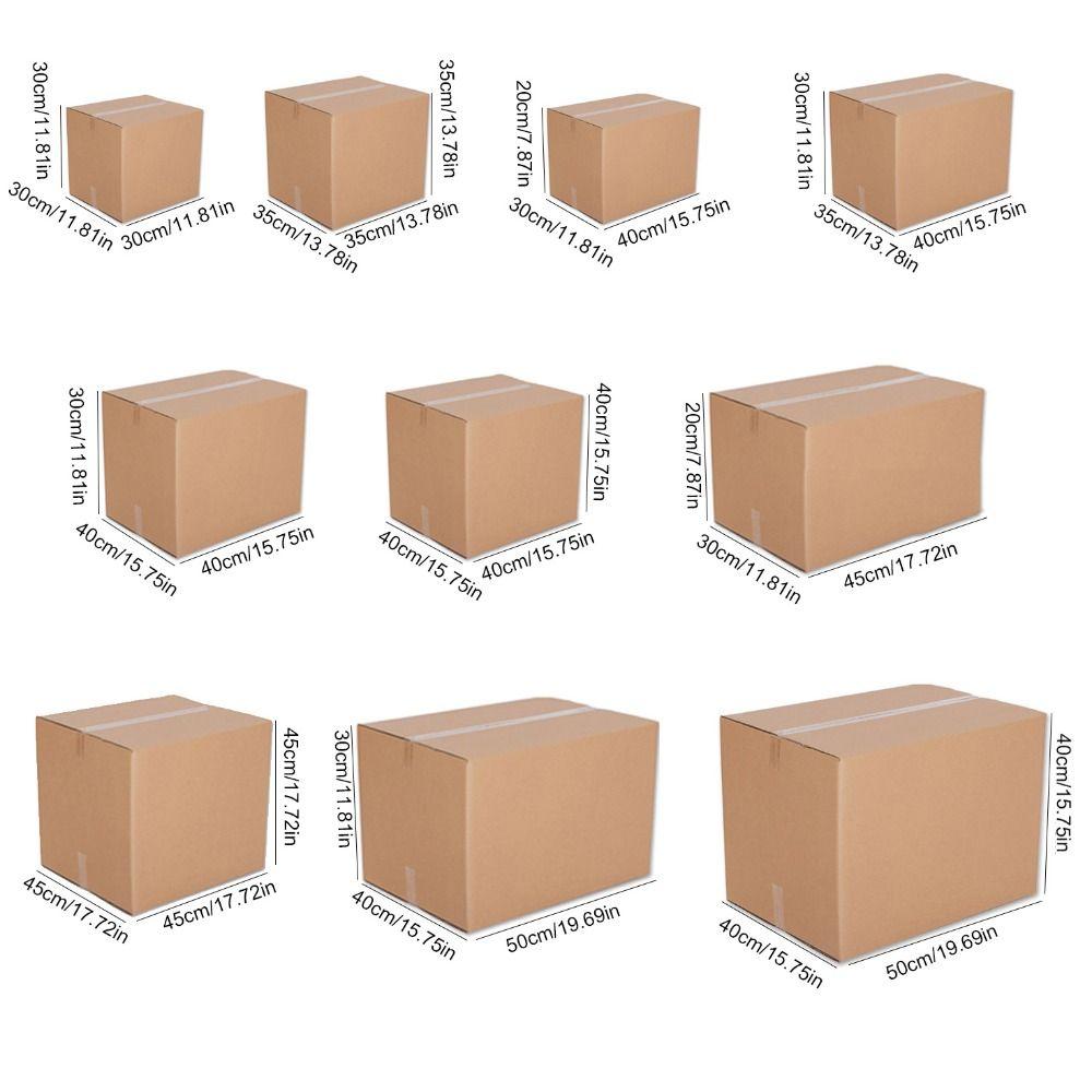 Five Layer Carton Shipping Packaging Thickened Transportation Packaging Carton  For Household Use