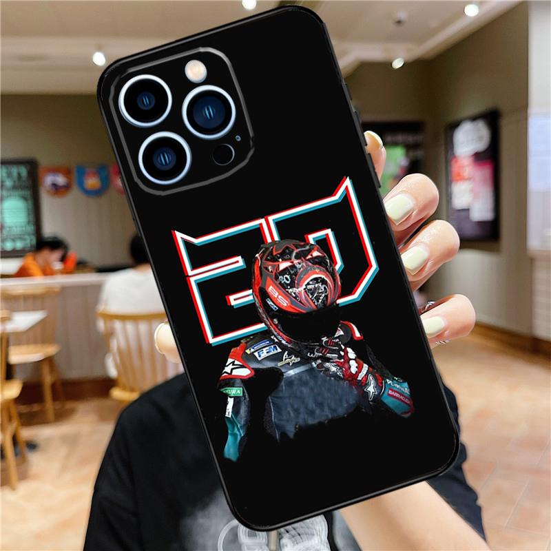 Fabio Quartararo 20 Hülle Für iPhone 16 15 11 12 13 14 Pro Max XS XR X 7 8 Plus 12 13 Mini Weiche Hülle