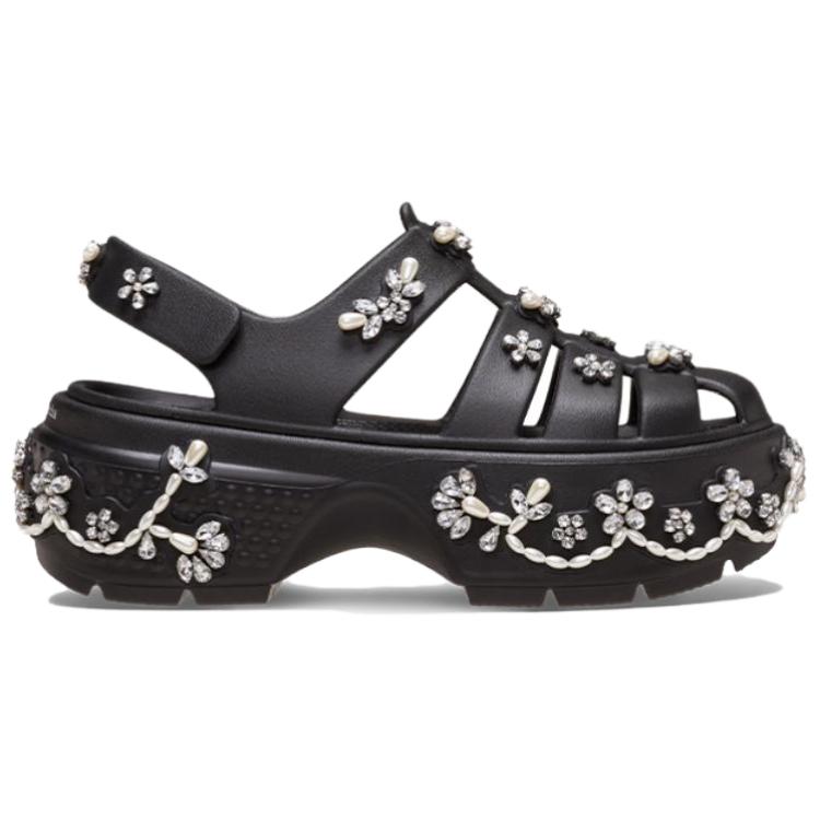Crocs Stomp Fisherman Clog Simone Rocha Black 211428-001
