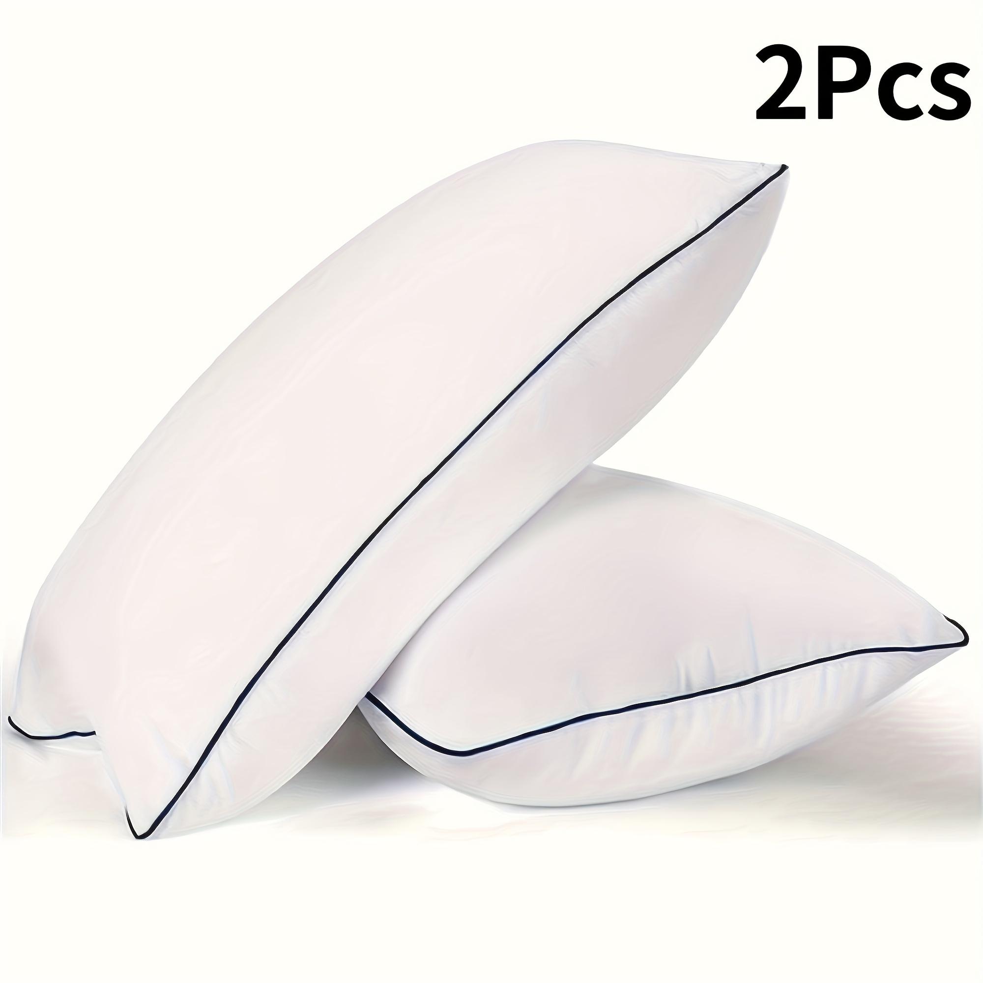 

Queen-Sized Luxury Cooling Bed Pillows-Soft, Breathable Cover For Cooling Comfort, Ideal For Side, Back, And Stomach Sleepers. 48x74cm