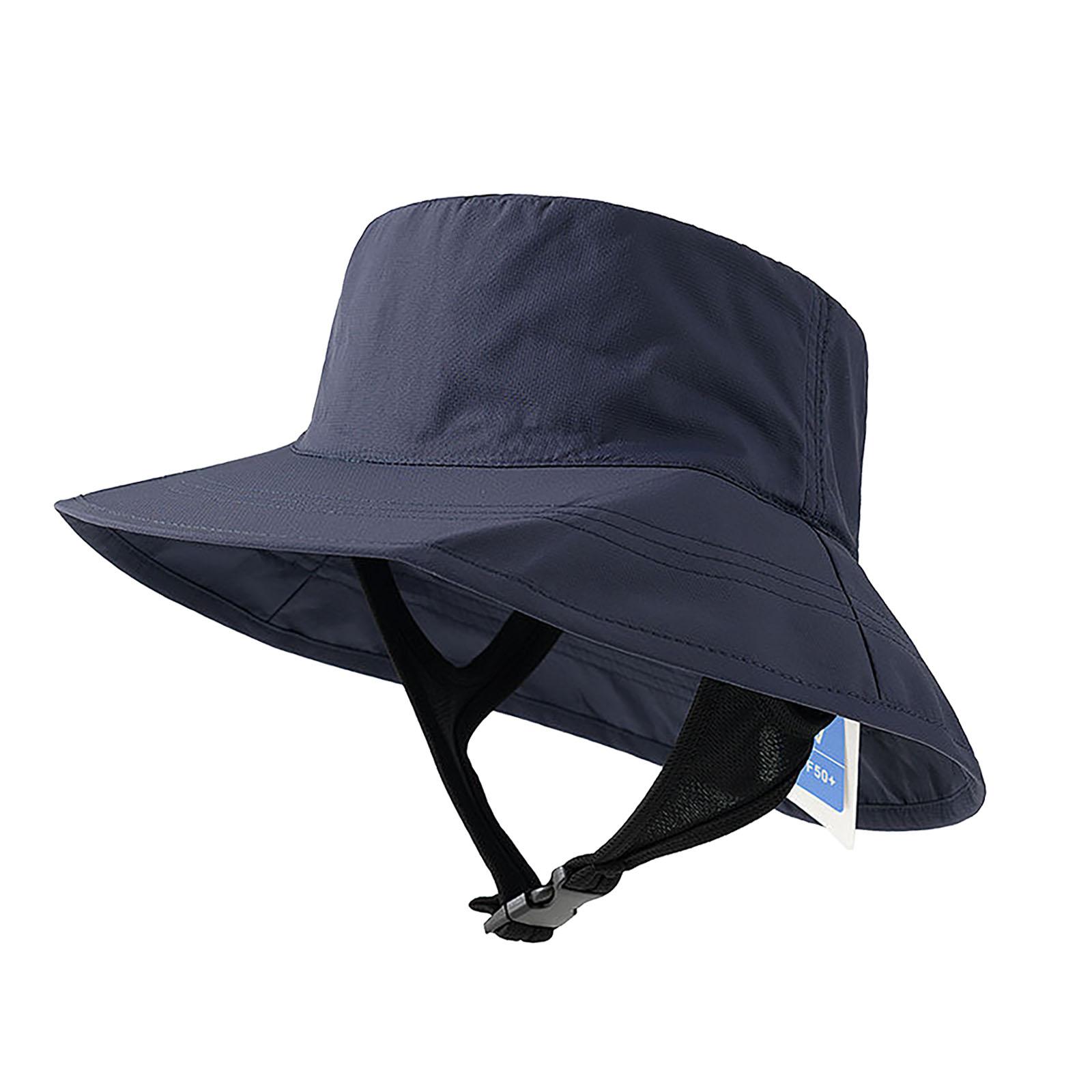 

Sun Hat for Women Men Sun Visor Hat Beach Cap Stylish Outdoor Bucket Hat темно-синий