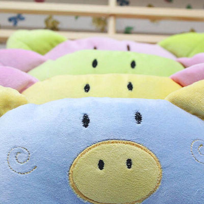 Velvet Baby Pillow Pig Shaping Pillow For Baby Nursing Newborns Baby Room Decoration Pillow