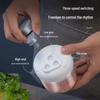 Three-Speed Hand-Cranked Garlic Mincer and Masher: Multi-Function Kitchen Chopper