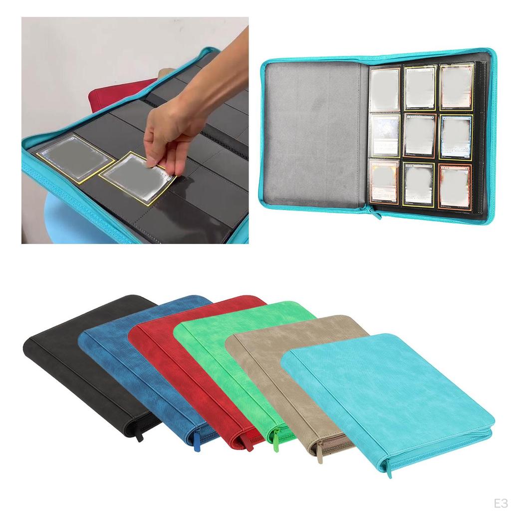 Holder Organizer with 9 Pockets - Waterproof and Durable Storage Solution for Collectible Trading