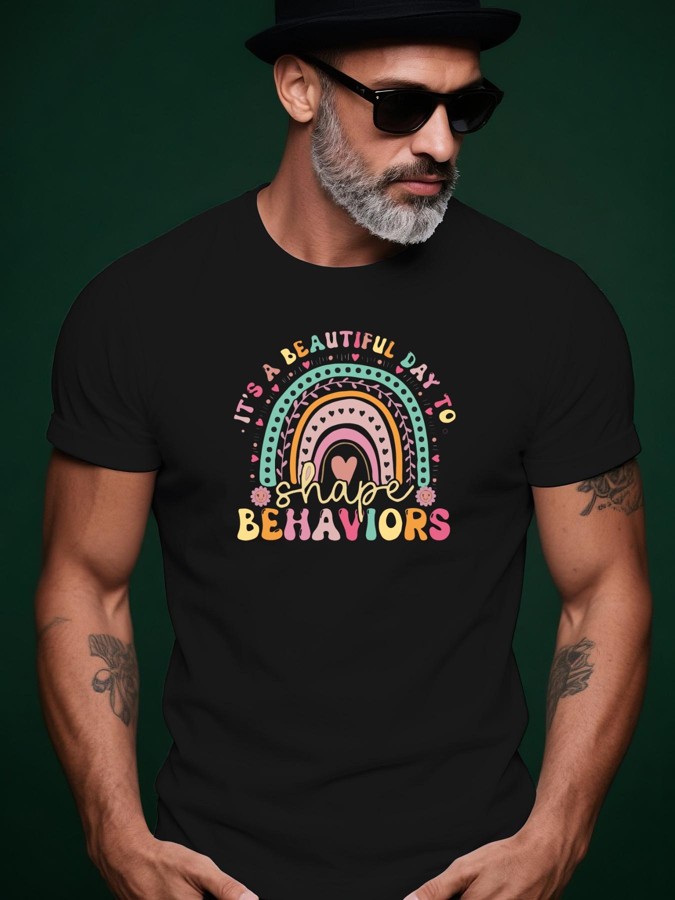 Summer Tshirt with Rainbow It S a Beautiful Day Graphic... S