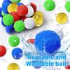 10~60pcs Swimming Pool Water Play Toys Cotton Ball Soft Children Outdoor Exercise Leisure Entertainment Group Activity Toy TMZ