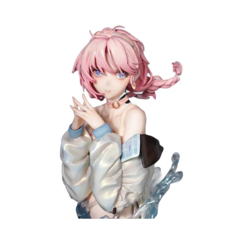 

Arknights Синий Яд Бюст Раскрашенная Статуэтка Модель Настольное Украшение Подарок