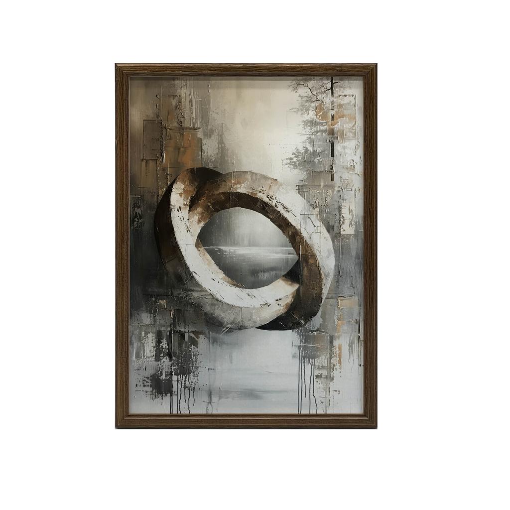 Pierścień Natury Pierścień Natury, 50X70 Cm, Rama Aluminiowa Złota, Papier Matowy 230 Gsm