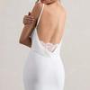 European and American summer camisole backless fishtail dress dress